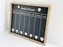 Load image into Gallery viewer, Weekly Chalkboard Planner
