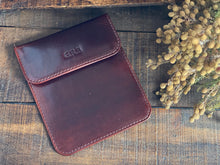 Load image into Gallery viewer, Personalised Luxury Leather RFID/ Faraday Key Pouch
