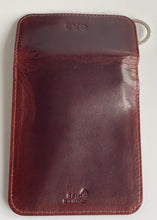 Load image into Gallery viewer, Personalised Luxury Leather RFID/ Faraday Key Pouch
