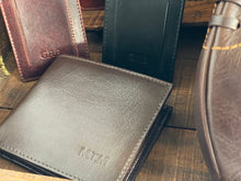 Load image into Gallery viewer, Personalised Luxury Leather Wallet
