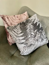 Load image into Gallery viewer, Leaf Design Cushion - Dusky Pink
