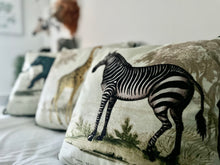 Load image into Gallery viewer, Vintage Safari Cushion - Elephant
